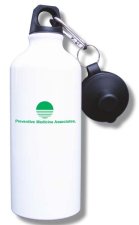 (image for) Preventive Medicine Associates Water Bottle - White
