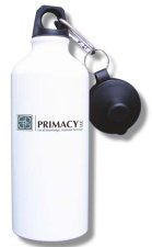 (image for) Primacy, LLC Water Bottle - White
