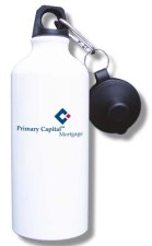 (image for) Primary Capital Mortgage Water Bottle - White
