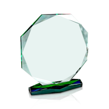 (image for) Prismatic Crystal Octagon Award - 6"