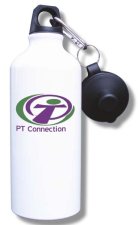 (image for) PT Connection Inc. Water Bottle - White