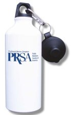 (image for) Public Relations Society Of America Water Bottle - White