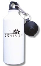 (image for) Puget Sound Navagator Water Bottle - White