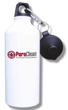 (image for) Puroclean Restoration Services Water Bottle - White