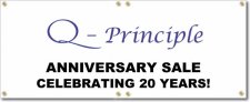 (image for) Q-Principle, Inc. Banner Logo Center