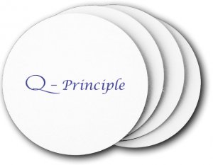 (image for) Q-Principle, Inc. Coasters (5 Pack)