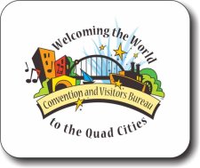(image for) Quad Cities Convention & Visitors Bureau Mousepad