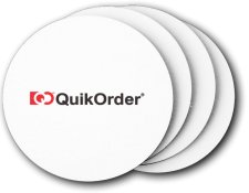 (image for) QuikOrder, Inc Coasters (5 Pack)