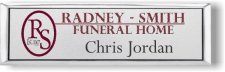 (image for) Radney-Smith Funeral Home Silver Small Executive Badge