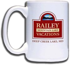(image for) Railey Mtn. Lake Vacations Mug