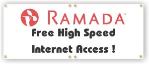 (image for) Ramada Logo A 4\' x 12\' Banner