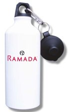 (image for) Ramada Logo C Water Bottle - White