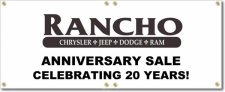 (image for) Rancho Chrysler Jeep Dodge Banner Logo Center