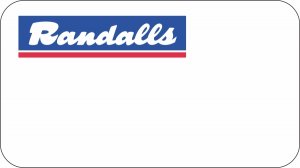 (image for) Randalls White Logo Only Badge