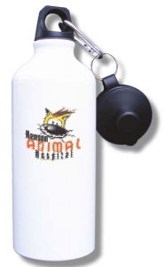 (image for) Ranson Animal Hospital Water Bottle - White