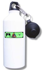 (image for) Rax Sports Bar Water Bottle - White