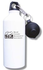 (image for) Real Estate Resource Services Water Bottle - White