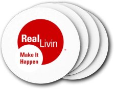 (image for) Real Living Make It Happen Coasters (5 Pack)