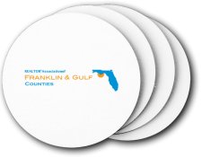 (image for) Realtor Association of Franklin and Gulf counties Coasters (5 Pack)