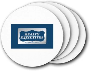 (image for) Realty Executives Platinum Coasters (5 Pack)