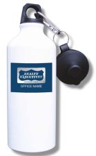 (image for) Realty Executives Platinum with DBA Logo Water Bottle - White