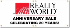 (image for) Realty World Banner Logo Center