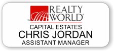 (image for) Realty World White Badge