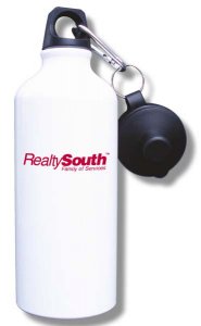 (image for) RealtySouth Water Bottle - White