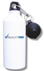 (image for) RealtyTMS Water Bottle - White