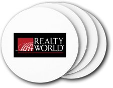 (image for) RealtyWorld Platinum Coasters (5 Pack)