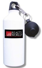 (image for) RealtyWorld Platinum Water Bottle - White