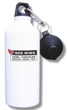 (image for) Red Wing Ford Chrysler Water Bottle - White