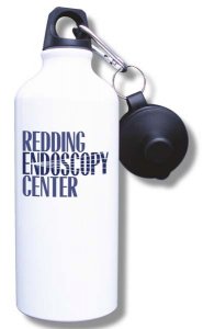 (image for) Redding Endoscopy Center Water Bottle - White