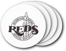 (image for) Redwood Empire Dental Society Coasters (5 Pack)
