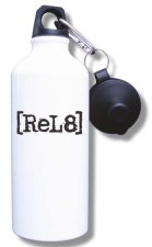(image for) ReL8 Water Bottle - White