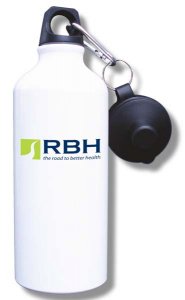 (image for) Reliant Behavioral Health Water Bottle - White