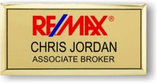 (image for) Remax Style C Executive Gold Badge