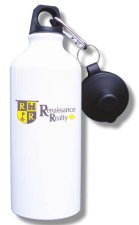 (image for) Renaissance Realty Water Bottle - White