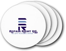 (image for) Repair Right Electronics Repair, LLC Coasters (5 Pack)