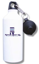 (image for) Repair Right Electronics Repair, LLC Water Bottle - White