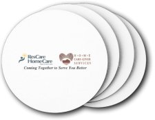 (image for) ResCare Home Care/Home Caregiver Services Coasters (5 Pack)