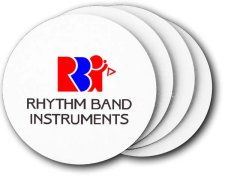 (image for) Rhythm Band Insruments Coasters (5 Pack)