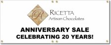 (image for) Ricetta Artisan Chocolates Banner Logo Center