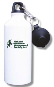 (image for) Risk and Insurance Management Society Water Bottle - White