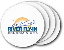 (image for) River Fly-In Condominiums Coasters (5 Pack)