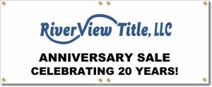 (image for) Riverview Title, LLC Banner Logo Center