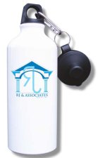 (image for) RJ and Associates Realty Water Bottle - White