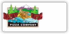 (image for) Roaring Rapids Pizza Company Logo Only Badge
