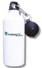 (image for) Robert's Drug Store Water Bottle - White