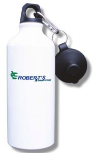 (image for) Robert\'s Drug Store Water Bottle - White